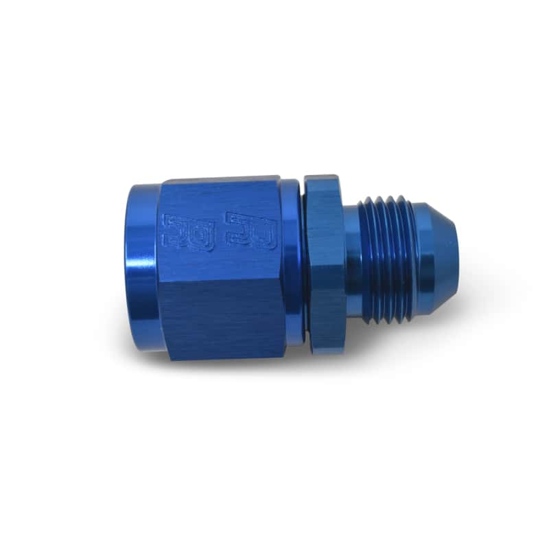 Russell — Russell Performance BLUE ANODIZED -12 TUBE COUPLING NUT W/ FLARED REDUCER TO -10 AN MALE
Hose Reducer - view 4