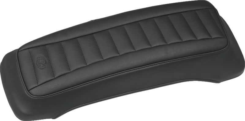 Mustang Motorcycle — Mustang 93-13 Harley FL Touring Saddlebag Lid Covers Deluxe - Black - view 2