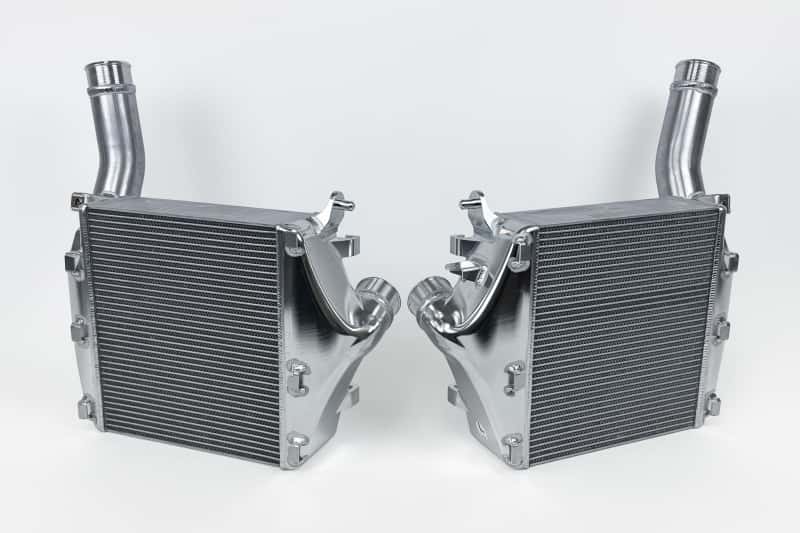 CSF — CSF 2020+ Audi SQ7 / SQ8 High Performance Intercooler System - Raw Aluminum
CSF Intercooler - view 8