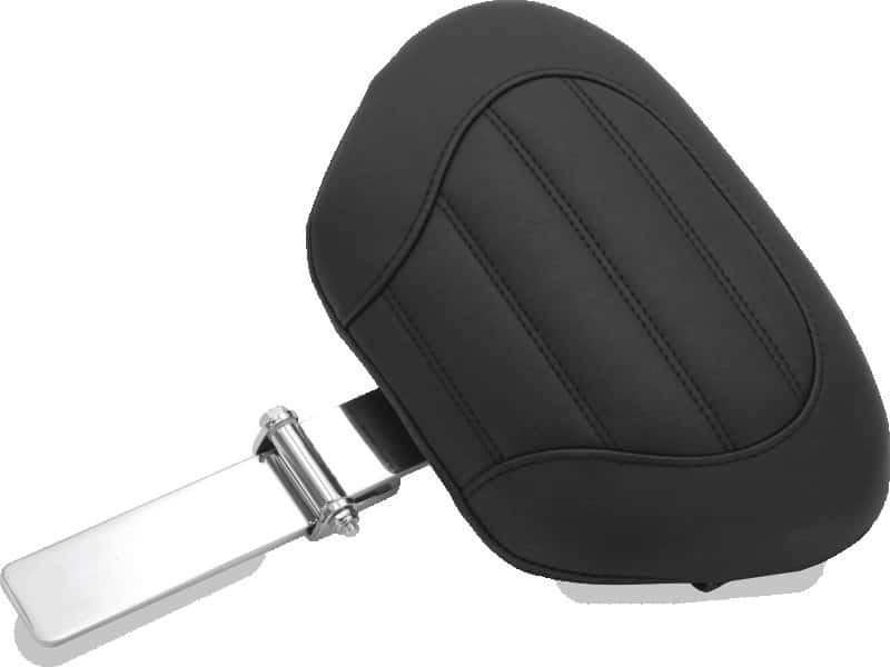 Mustang Motorcycle — Mustang 15-21 Harley Freewheeler Standard Touring Deluxe Driver Backrest - Black - view 2