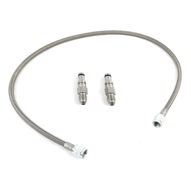 McLeod Racing — McLeod 2015+ Ford Mustang Steel Braided Hydraulic Clutch Line
Clutch Hyd Hose
Hydraulic Line - view 1