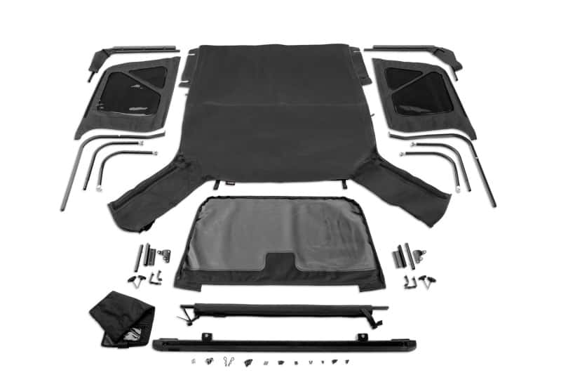 Rugged Ridge — Rugged Ridge Complete Soft Top w/Full Frame 97-06 Jeep Wrangler TJ
OFFROAD_TOPS
Top-Soft - view 3