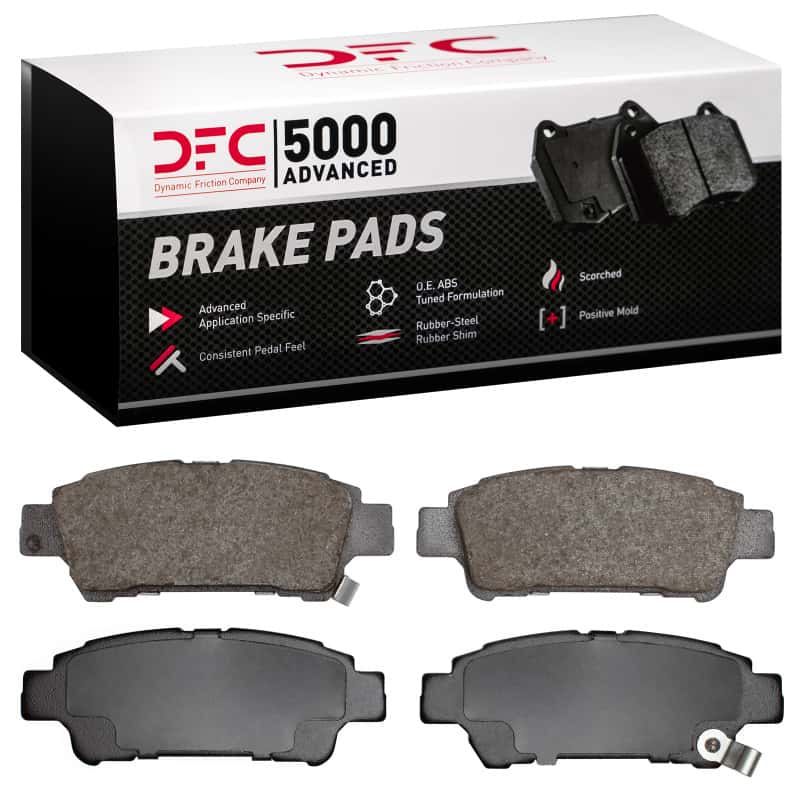 DFC — DFC 04-10 Toyota Sienna Rear 5000 Advanced Ceramic Brake Pads
DFC Brake Pad Set - view 1
