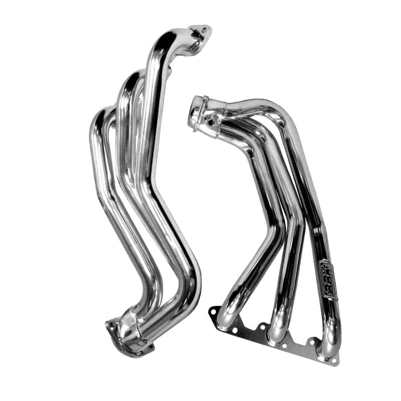 BBK — BBK 07-11 Jeep 3.8 V6 Long Tube Exhaust Headers And Y Pipe And Converters - 1-5/8 Silver Ceramic
Exhaust Headers - view 4