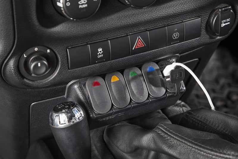 Rugged Ridge — Rugged Ridge Lower Switch Panel Kit 11-18 Jeep Wrangler JK/JKU
RkrSwitchandCoverSet
OFFROAD_INTERIOR - view 6