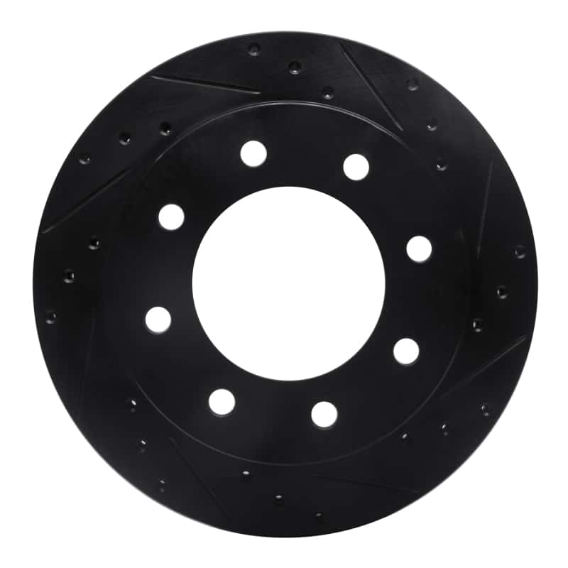 R1 Concepts — R1 99-25 Chevrolet Express 3500 Rear Right Drilled & Slotted Black Brake Rotor
R1 Brake Rotor Drill - view 1
