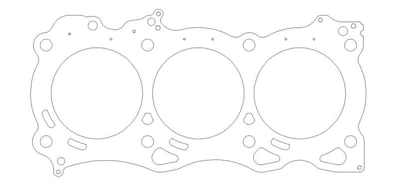 Cometic Gasket — Cometic Nissan VQ35/37 Gen3 97mm Bore .030 inch MLS Head Gasket - Right
Cylinder Head Gasket - view 1