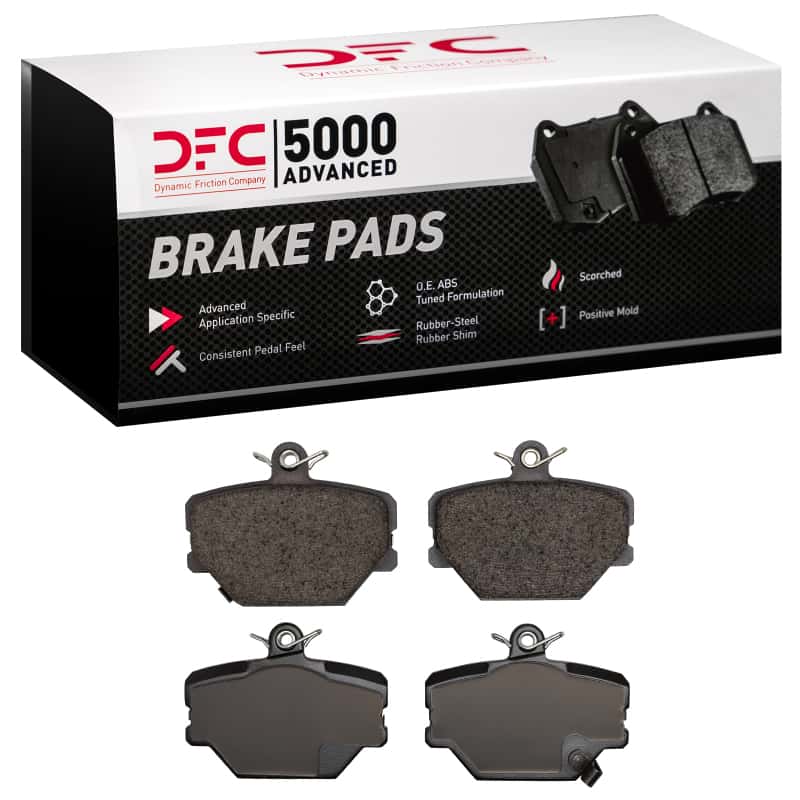 DFC — DFC 05-16 Smart Fortwo Front 5000 Advanced Low Metallic Brake Pads
DFC Brake Pad Set - view 1