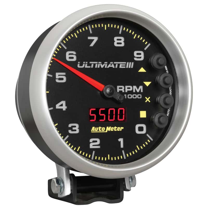AutoMeter — Autometer 5 inch Ultimate III Playback Tachometer 9000 RPM - Black
5" ULTIMATE III PLAY - view 11
