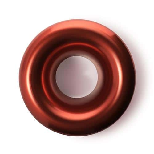 BLOX Racing — BLOX Racing 4.0in Velocity Stack Aluminum Anodized Red 6in OD - view 1