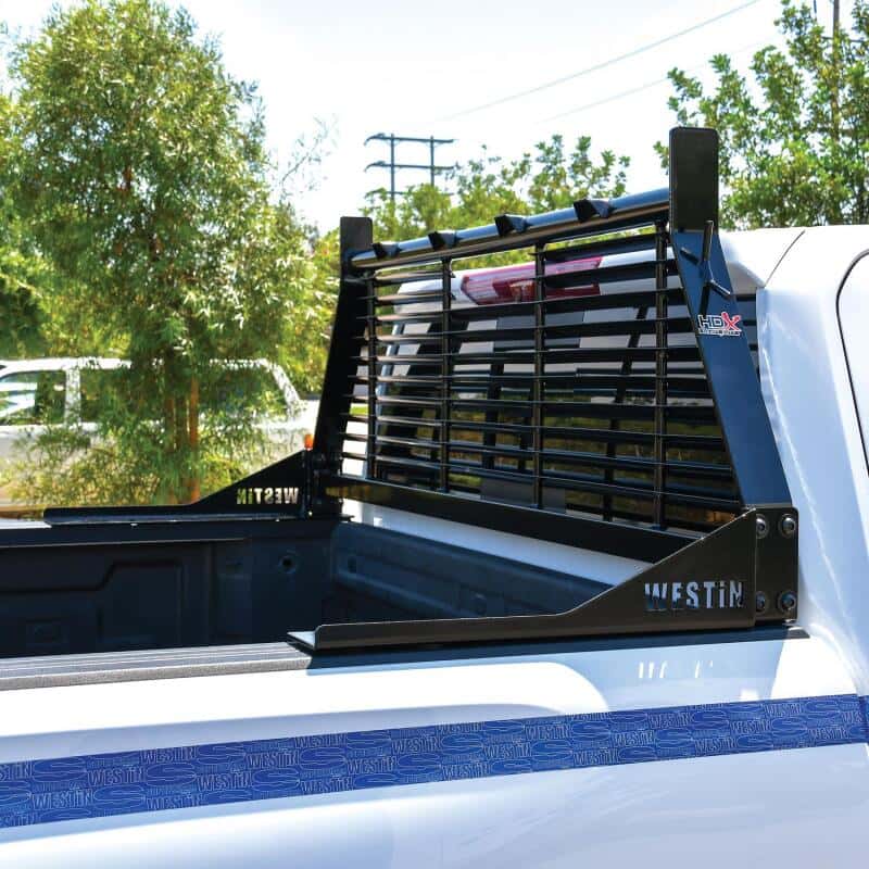 Westin — Westin 1999-2018 Chevrolet/Ford/GMC/Toyota Silverado/Sierra 1500/2500/3500 HD Headache Rack - Black
TrkCabProt/HeadRk - view 6