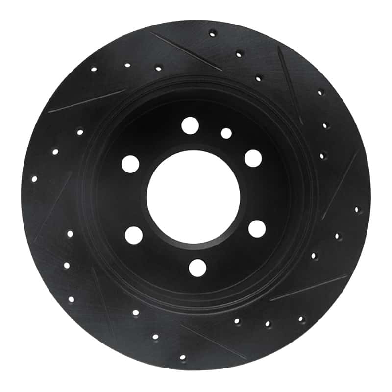 R1 Concepts — R1 06-18 Dodge Sprinter 2500 Rear Left Drilled & Slotted Black Brake Rotor
R1 Brake Rotor Drill - view 5