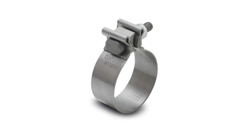 Vibrant — Vibrant SS Accuseal Exhaust Seal Clamp for 2in OD Tubing (1in wide band)
2" Dia SS Band Clamp
2"ODSSExhSealClamp
Exhaust Clamp - view 3