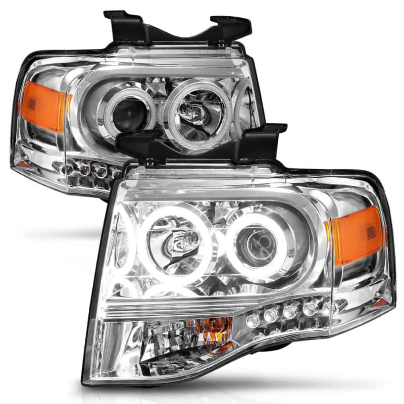ANZO — ANZO 2007-2014 Ford Expedition Projector Headlights Chrome
Head Light Set
HdLtSet - view 2