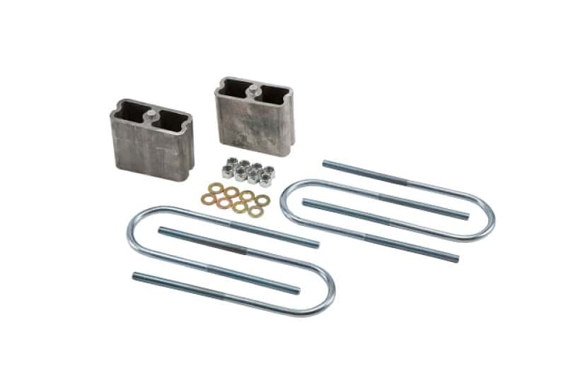 Belltech — Belltech LOWERING BLOCK KIT 4inch EXTRUDED BLOCKS
LOWERING BLOCK KIT - view 1