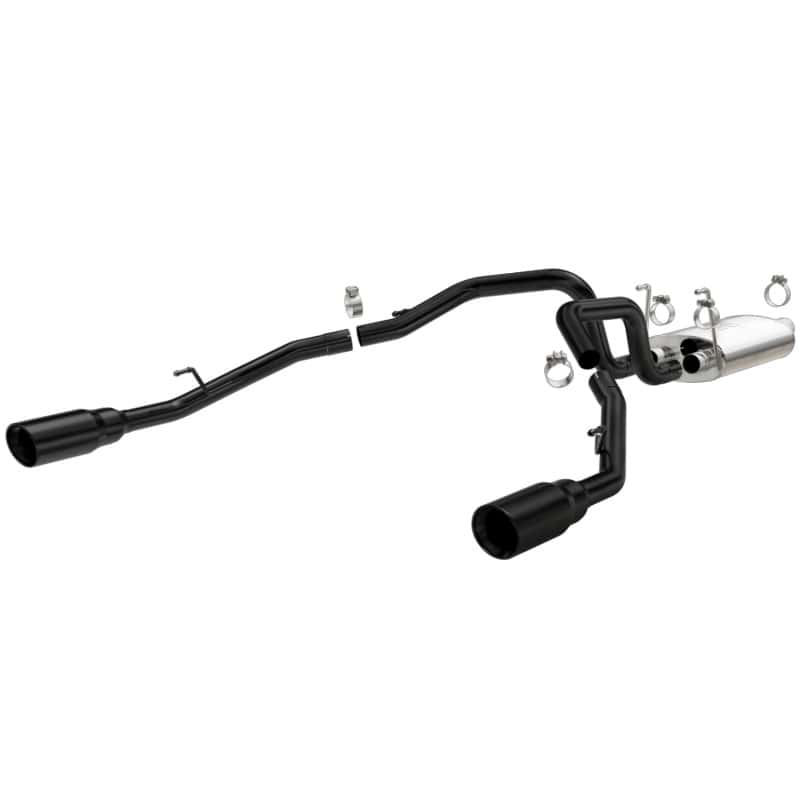 Magnaflow — Magnaflow 09-15 Dodge Ram 1500 V8 Dual Spilt Rear Exit Black Stainless C/B Perf Exhaust
Cat-Back - view 31