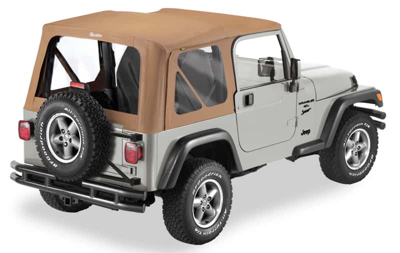 Bestop — Bestop A-Top For OEM - 97-02 Jeep Wrangler TJ Replace (Spice Clear Windows No Door Skins Included)
Replace-A-Top for OE - view 1