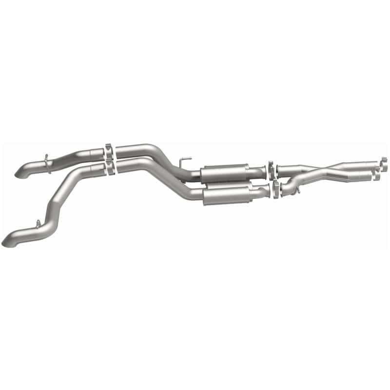 Magnaflow — MagnaFlow Cat-Back 2021 Jeep Wrangler 6.4L Rock Crawler Series Dual Exit Stainless Exhaust - view 5