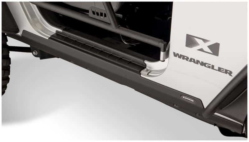 Bushwacker — Bushwacker 07-18 Jeep Wrangler Trail Armor Rocker Panel and Sill Plate Cover - Black
Trail Armor - view 3