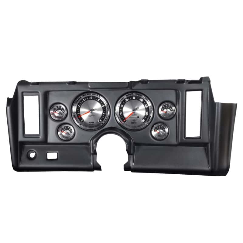 AutoMeter — Autometer American Muscle Gauge Kit 6 Pc Camaro 69 Tach/Mph/Fuel/Oilp/Wtmp/Volt
GA SET CAMARO 69 AM - view 2