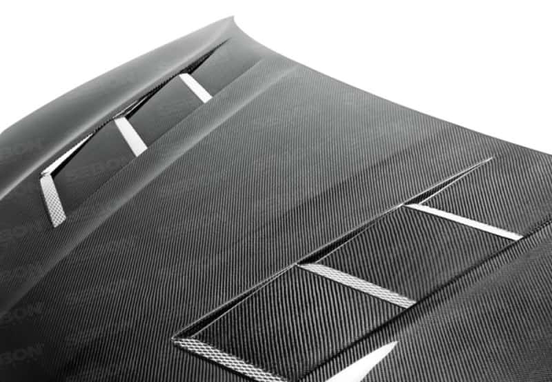 Seibon — Seibon 12-13 Hyundai Genesis TS Carbon Fiber Hood - view 2