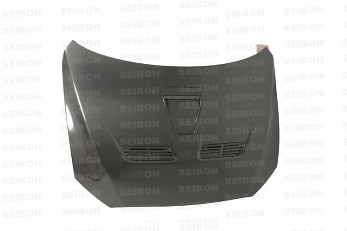 Seibon — Seibon 08-12 Mitsubishi Evo X OEM style Carbon Fiber Hood - view 4