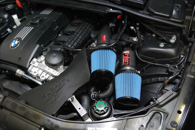 Injen — Injen 07-09 335i E92 / 08-09 135i E82 3.0L L6 Twin intake Polished Short Ram Intake
Short Ram Intake
Air Intake Kit - view 4