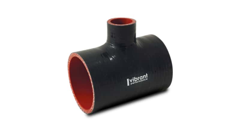 Vibrant — Vibrant Silicone T-Hose Coupler Hose ID 2.75in Overall Length 4in Branch ID 1in
2.75"IDSiliconT-Hose
Hose Coupler - view 2