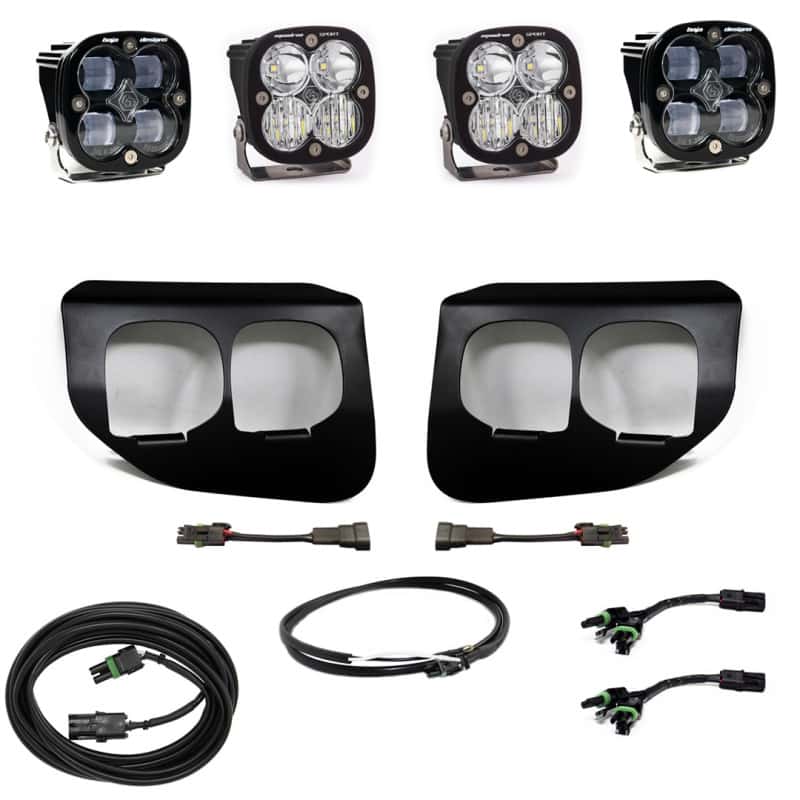 Baja Designs — Baja Designs Ford Super Duty (20-On) Fog Lights Dual FPK SAE/Sport DC Baja Designs w/Upfitter - view 2