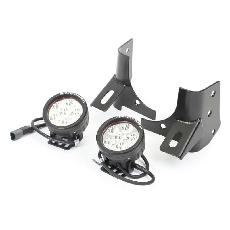 Rugged Ridge — Rugged Ridge 97-06 Jeep Wrangler Round Windshield LED Kit w/ Brackets
OFFROAD_LIGHTING
OrdRacingLampKt - view 1