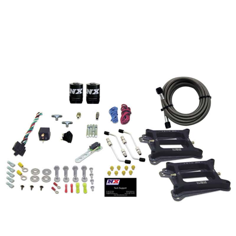 Nitrous Express — Nitrous Express Dual Holley/Gasoline Nitrous Kit (100-500HP) w/o Bottle
Injection System Kit
N2OSys - view 2
