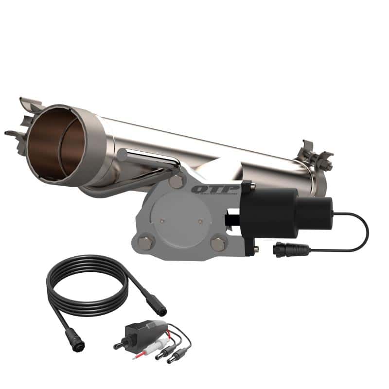 QTP — 2009-2023 Ram/Dodge 1500 Classic QTP  Aggressor Cutout Pipe - view 4