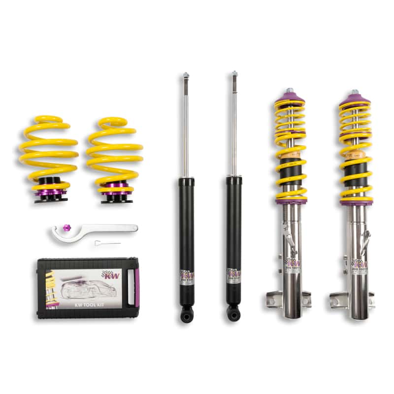 KW — KW Coilover Kit V1 BMW 3series E36 (3B 3/B 3C 3/C) Sedan Coupe Wagon Convertible (exc. M3)
Coilover Kit - view 2
