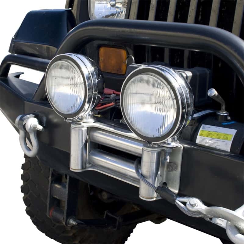 Rugged Ridge — Rugged Ridge Roller Fairlead w/ Off-road Light Mounts
OFFROAD_RECOVERY
Winch Fairlead - view 2