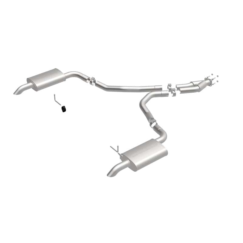 Magnaflow — MagnaFlow 75-79 Chevy Corvette V8 5.7L Dual Split Rear Exit Stainless Cat-Back Perf Exhaust
Cat-Back - view 4