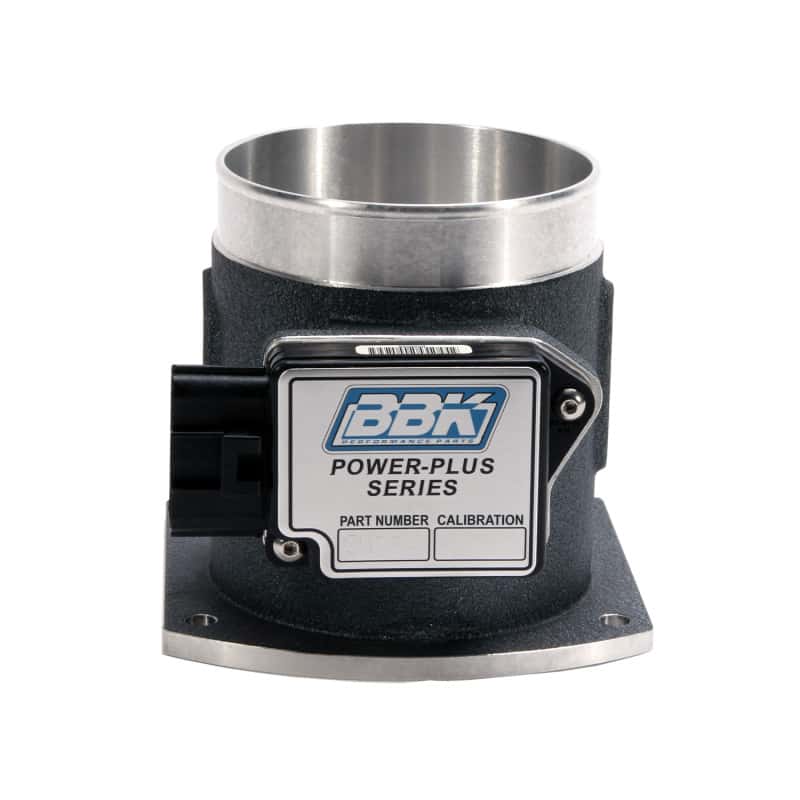 BBK — BBK 96-98 Mustang GT Mass Air Meter 86mm 19 lb Inj. Cold Air Calibration
Mass Air Flow Sensor
Mass Air Meters - view 9