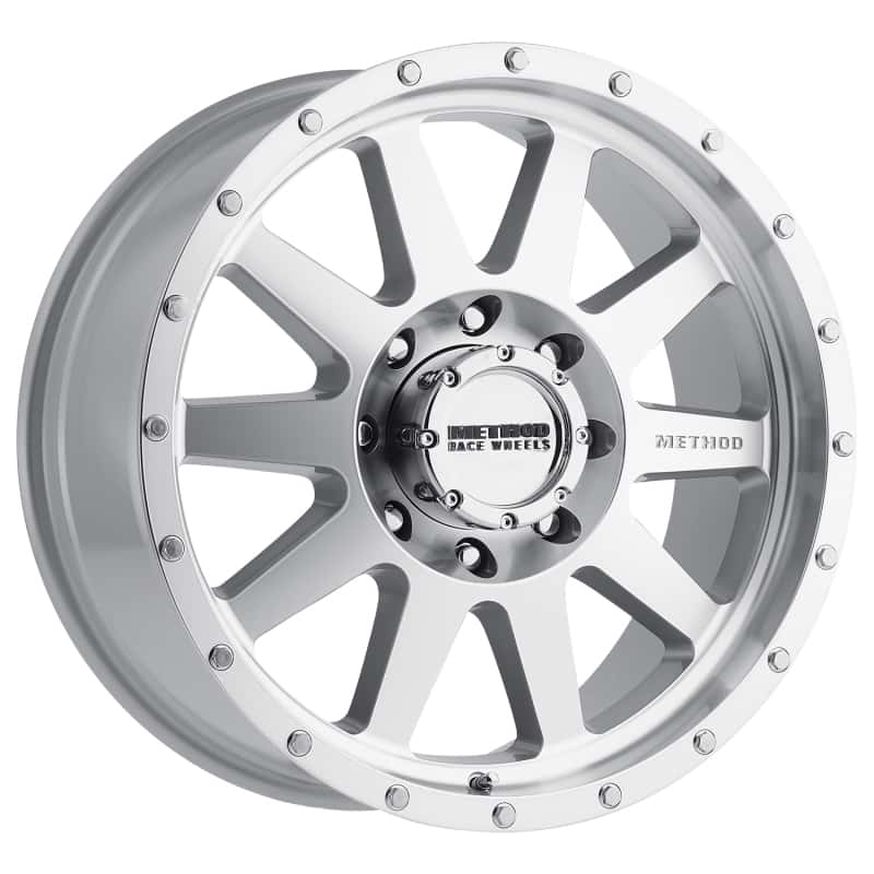 Method Wheels — Method MR301 The Standard 18x9 +18mm Offset 8x180 130.81mm CB Machined/Clear Coat Wheel - view 1