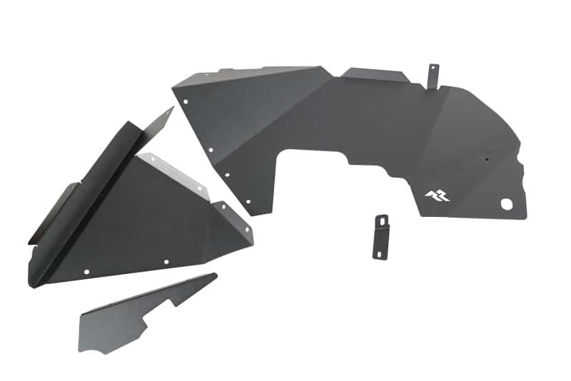 Rugged Ridge — Rugged Ridge Inner Fender Liners Frnt Aluminum Black 18-20 Jeep Wrangler JL
OFFROAD_FENDERFLARES
Fender Liner - view 2