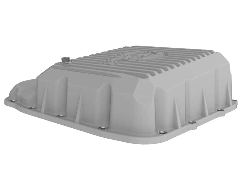 aFe — aFe Transmission Pan Raw w/ Machined Fins 13-19 Dodge Diesel Trucks L6-6.7L (td)
Transmission Pan - view 4
