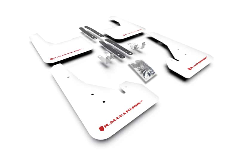 Rally Armor — Rally Armor 18-26 Toyota Corolla Hatchback White UR Mud Flap Red Logo
Mud Flap - view 1