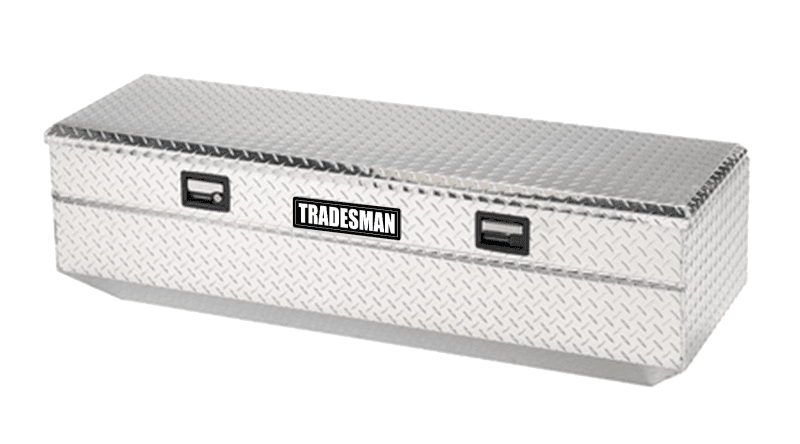 Tradesman — Tradesman Aluminum Flush Mount Truck Tool Box (60in.) - Brite - view 1