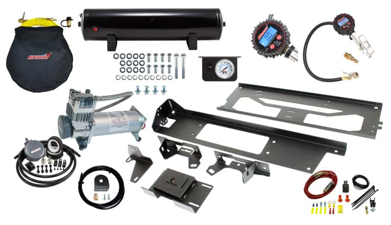 Kleinn Air Horns — Kleinn 17-22 Ford F-250/ F-350/ F-450 Onboard Air System
Onboard Air System - view 2