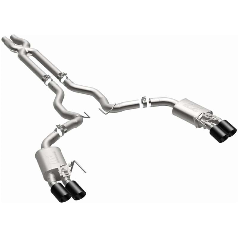 Magnaflow — MagnaFlow Cat-Back 2016 Ford Mustang Shelby GT350/GT350R 5.2L V8 Carbon Fiber Tips
Cat-Back - view 3