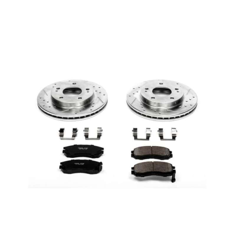 PowerStop — Power Stop 95-05 Chrysler Sebring Front Z23 Evolution Sport Brake Kit - view 1