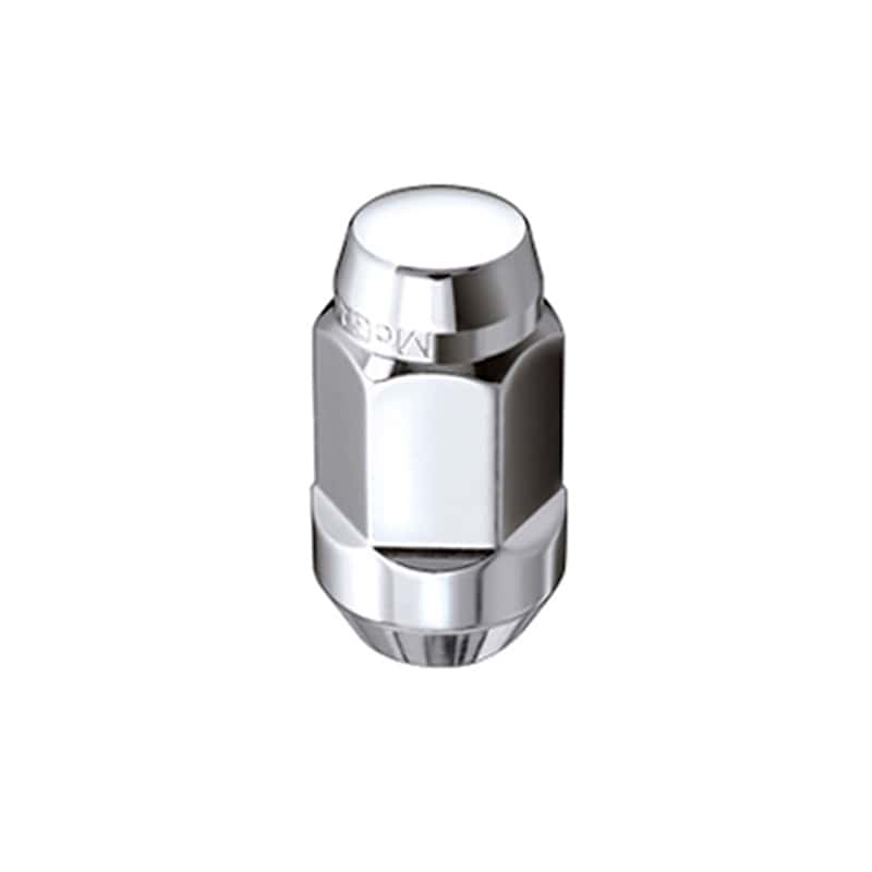 McGard — McGard Hex Lug Nut (Cone Seat Bulge Style) M14X1.5 / 22mm Hex / 1.945in. Length (4-Pack) - Chrome - view 2