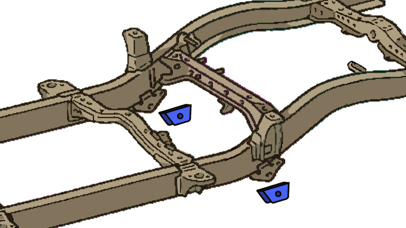 RustBuster — Rustbuster Leaf Spring Mount - view 2