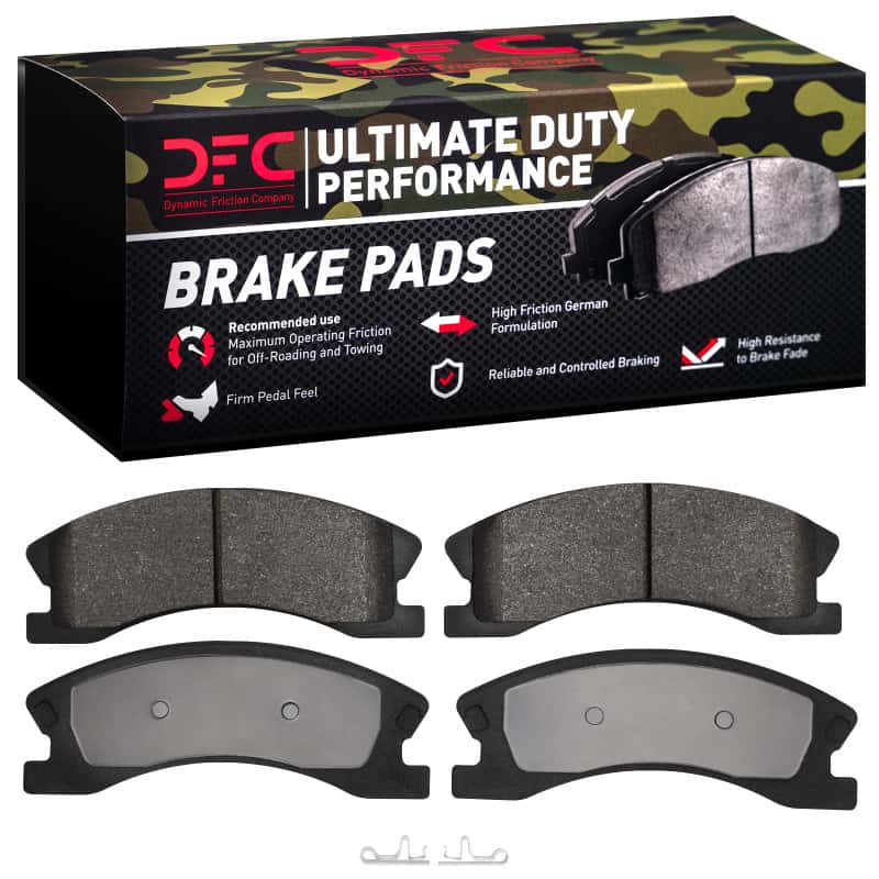 DFC — DFC 99-04 Jeep Grand Cherokee Front Ultimate Duty Performance Brake Pads - view 1