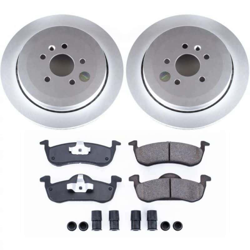 PowerStop — Power Stop 13-18 Lincoln MKT Rear Z17 Evolution Geomet Coated Brake Kit - view 1