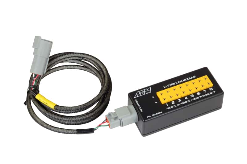 AEM — AEM 8 Channel K-Type Thermocouple EGT CAN Module
8 Channel CAN EGT - view 6