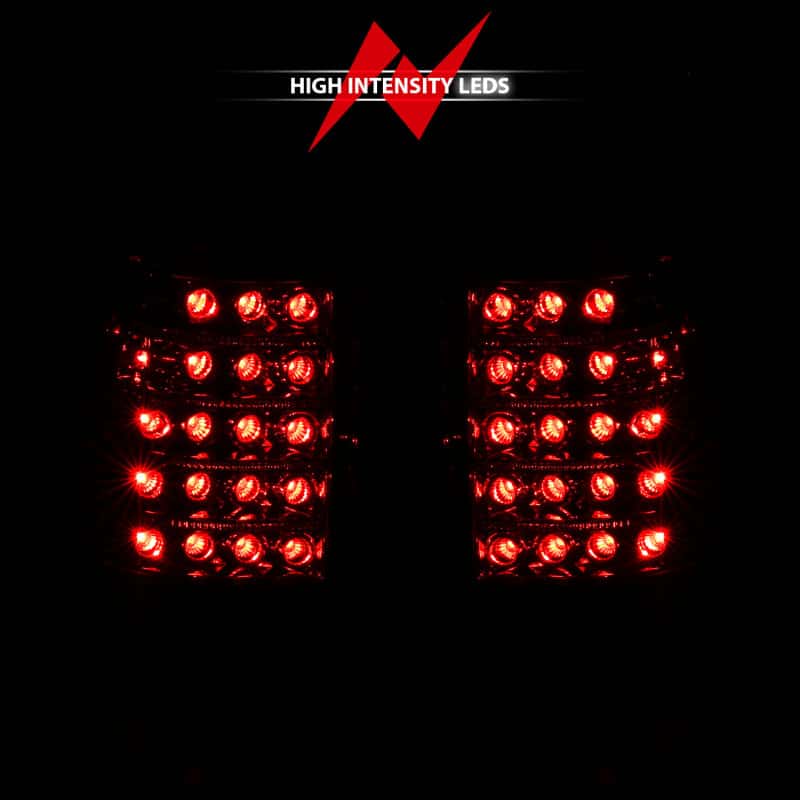 ANZO — ANZO 1999-2007 Chevrolet Silverado 1500 LED Taillights Red/Clear
TailLightSet - view 12